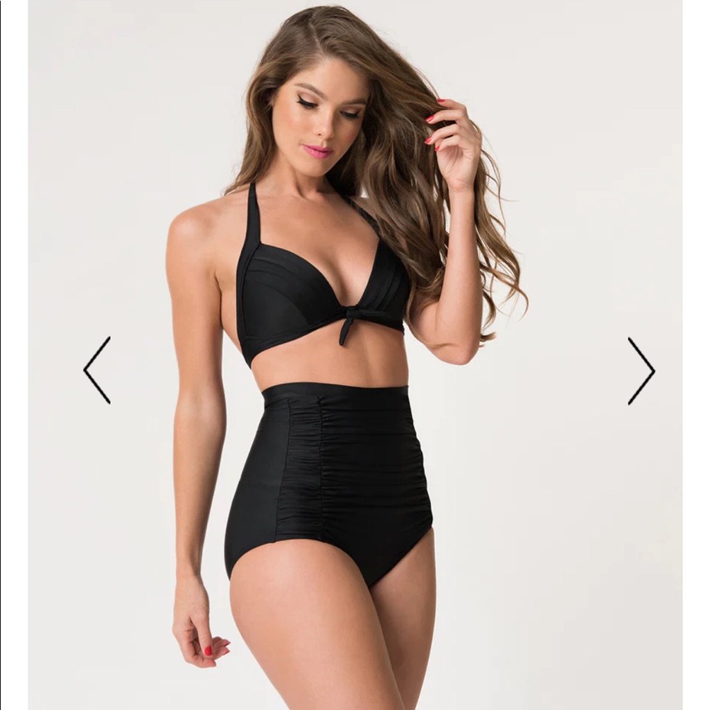 Unique Vintage Two Piece Swimwear